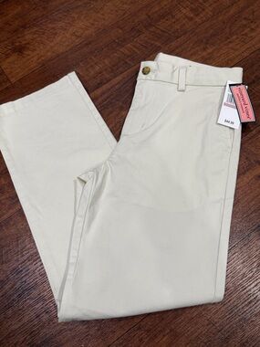 Vineyard Vines Kids Casual Chino Pants in Off-White